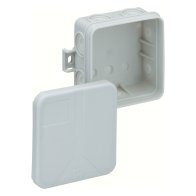 Doza  de racordare aparenta  75x75x37mm IP55 gri