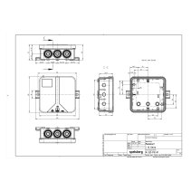 Doza  de racordare aparenta  i12-L IP55 gri