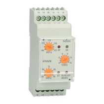 Releu de monitorizare a tensiuni trifazata si monofazata supra si subtensiune cu supraveghere N , SELEC