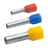 Pini/Ferule 16 mm² galvanizat izolat. albastru 24mm  100buc.