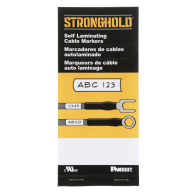 Etichete marcare cabluri si conductori  19x25.4mm bloc  60buc.