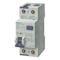 Siemens întreruptor diferențial RCBO tip A 10kA 16A B  30mA