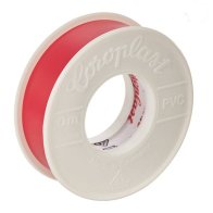 Bandă izolatoare roșie 0,15mmx15mmx10m