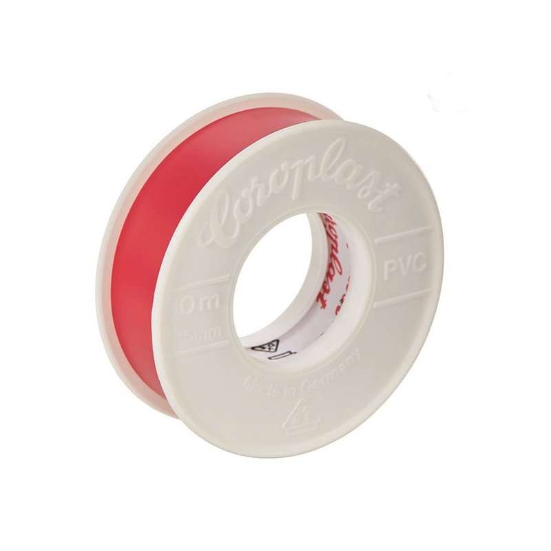 Bandă izolatoare roșie 0,15mmx15mmx10m