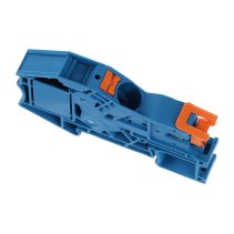 Terminal de instalare, bară colectoare Push-in/N albastră. I:76A U:1000V