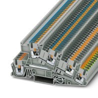 Clema PTI2,5-PE/L/N 0,14-4mm² gri, conexiune push-in