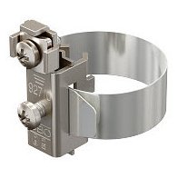 OBO 5057507 Clema de echipotentializare 8-22mm  alama-nichelata l-109.5mm