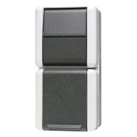 Priză Schuko WG800 IP44 cu comutator