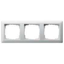 Gira 021303 Rama  3x standard 55 alb pur lucios