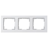 Gira 021329 Rama  3x E2 alb pur lucios