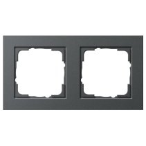 Gira 021223 Rama  2x E2  antracit