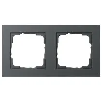 Gira 021223 Rama 2x E2 antracit