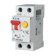 EATON întreruptor diferențial RCBO B10 Tip A  30mA  10kA 1+N