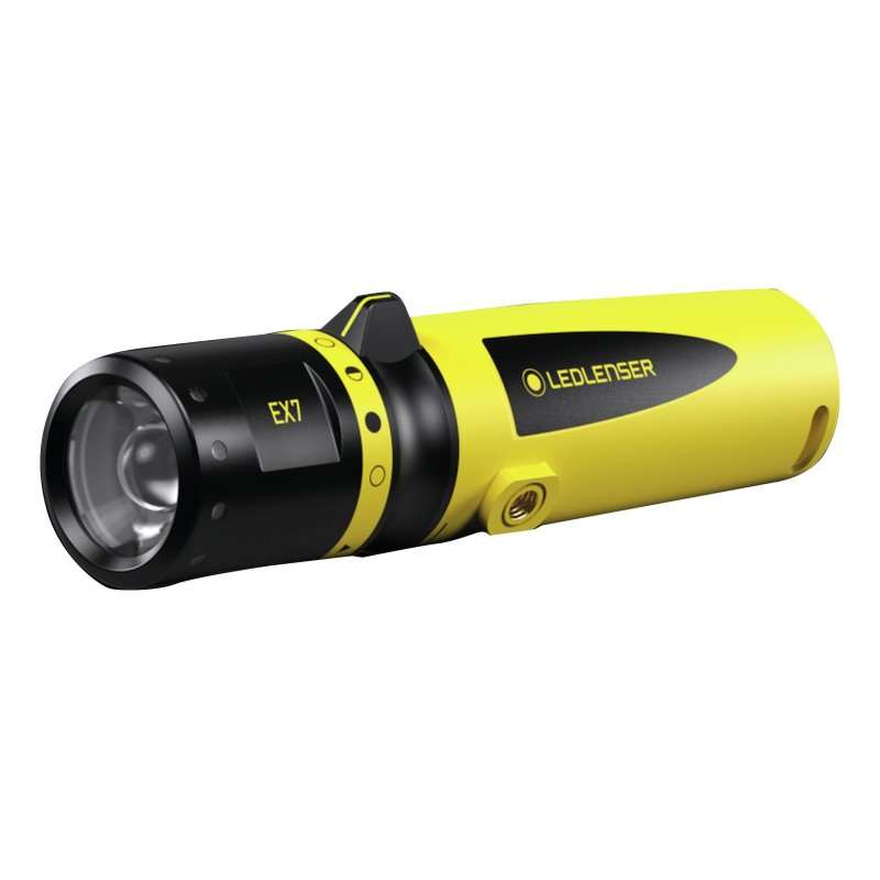 Lanterna de mana pentru zone explozive ATEX  EX7 Yellow Box Ledlenser