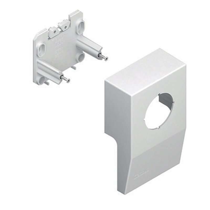 Kleinhuls sistem aparataj  45mm alb pentru plinte de cablu