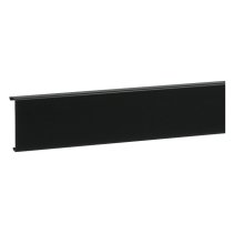 Hager  SL sistem plinta fațetă 20x55 mm negru grafit  200cm