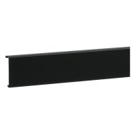 Hager  SL sistem plinta fațetă 20x55 mm negru grafit  200cm