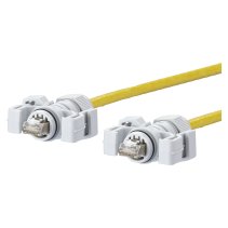 Modul RJ45 E-DAT Industry IP67 V6 AP 1P Cat.6 A C6A RAL7035