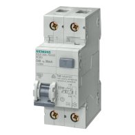 Siemens întreruptor diferențial RCBO tip A  6kA  16A C  30mA