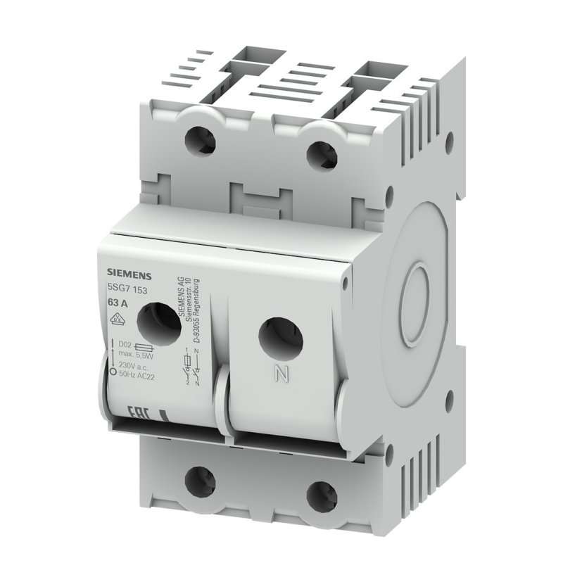 Separator de sarcina 1+N  Siemens D0 minized  max.63A