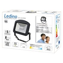 Proiector LED Charlottenburg 10BW, 10W, 3000K, negru