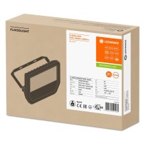 Proiector LED 50W 6000lm 206x218x46mm 4000K 100°x100° sw IP65