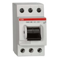 Intrerupator cu 3 poli ABB E463/3KB  63A   400V 5,4W 2.5module