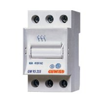 Intrerupator cu 3 poli Gewiss GW96255  63A   400V 5,4W 2.5module
