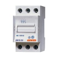 Intrerupator cu 3 poli Gewiss GW96255  63A   400V 5,4W 2.5module