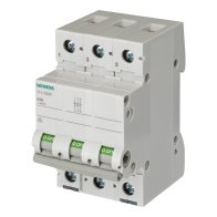 Intrerupator cu 3 poli Siemens  63A   400V 5,4W 3 module