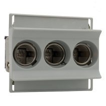 Soclu siguranței NEOZED D02 AC230.4 00V 3 pini cu șurub de clemă BS