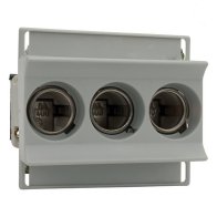 Soclu siguranței NEOZED D02 AC230.4 00V 3 pini cu șurub de clemă BS