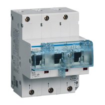 Intreruptor selectiv Hager SLS E-80A trifazat pentru montare pe șină