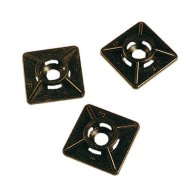 Suport adeziv, Colier 26,5x26,5mm autoadeziva 100buc.