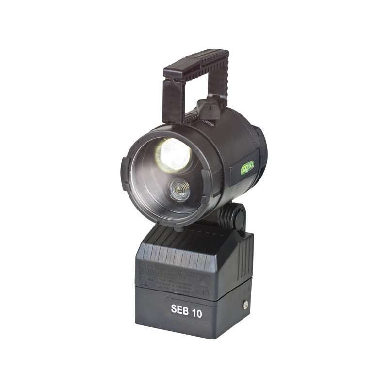 Lampa de mână ATEX SEB 10/10L pentru SEB 10 cu două lentile de mare putere