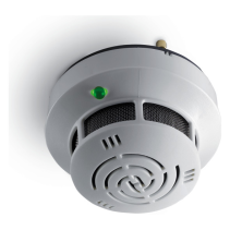 Detector  de fum optic cu comutator