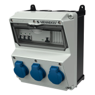 Mennekes  Combinație de prize AMAXX IP44  3x230V echipat complet