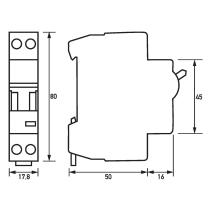 Intrerupator automat 1+N curba B  Doepke ELS3   6kA  230V