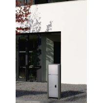 Coloana de energie goală tip nr.4440 poate fi echipată individual - din oțel inoxidabil, antracit