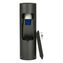 Coloana prize, blocabila, tip nr.4411 - CEE - culoare: antracit/argintiu, CEE 16 A