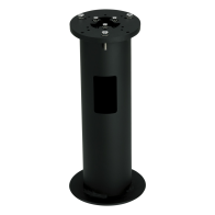 Soclu subteran de instalare la tip nr.0011 - culoare: negru