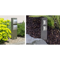 Coloana prize tip nr.4400 - 2 x  prize cu contact de protectie culoare: antracit/argintiu,