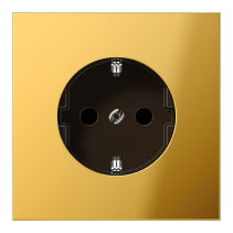 Priză SCHUKO GOLD din metal LS-design UP 16V 250VAC  Jung  GO2520