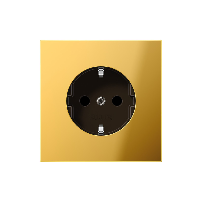 Priză SCHUKO GOLD din metal LS-design UP 16V 250VAC  Jung  GO2520