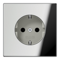 Priză SCHUKO 16A crom lucios  Jung GCR1520KI