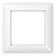 Rama  Jung AS581WW 1x seria AS 500 alb alpin