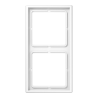 Rama Jung LS982WW orizontală/verticală 2x (LS990) alb alpin