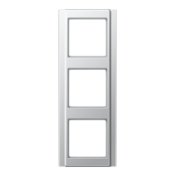 Rama Jung A583AL tripla aluminiu 81x223mm