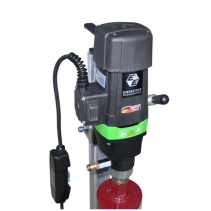 Set cu carote Eibenstock DB201 inc 2x carote diamantate, rezervor de apă sub presiune din plastic și set de fixare