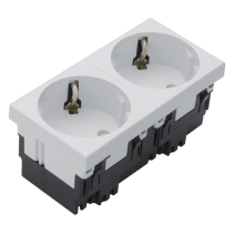 Hager ESR2339010  Priza modulara sistem 33° 16A/250V Rastec 45 rw